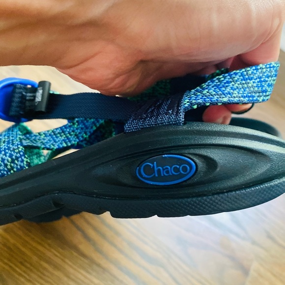 Chacos Women's Z/Volv size 6 COLOR : SCALED ROYAL - Picture 8 of 9
